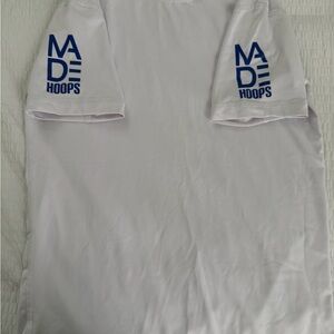 MADE Hoops White Compression Shirt
